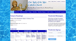 Desktop Screenshot of ourladyrockwall.org